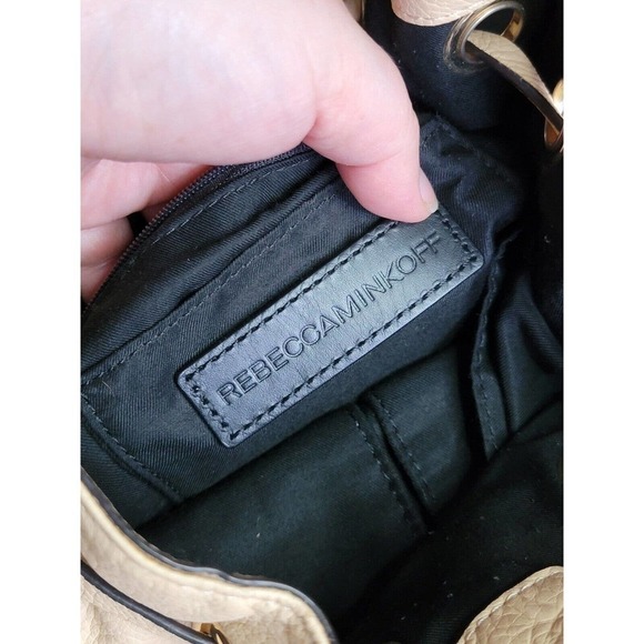 Rebecca Minkoff Backpack Purse Tan Neutral Color main image 8
